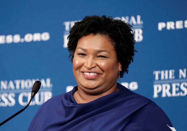 Stacey Abrams book on voting rights to be published in June | iNFOnews.ca CP7414653