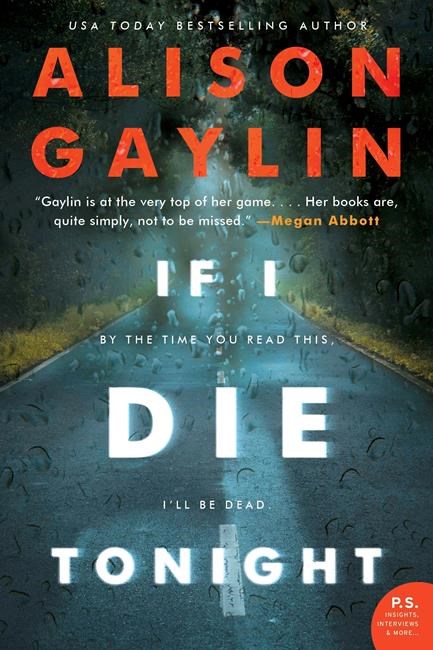 Alison Gaylin's 'If I Die Tonight' tells poignant story | iNFOnews.ca