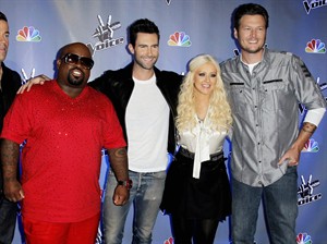 'The Voice' brings back Christina Aguilera, Cee Lo Green and keeps Shakira and Usher, too | iNFOnews.ca CP23399101