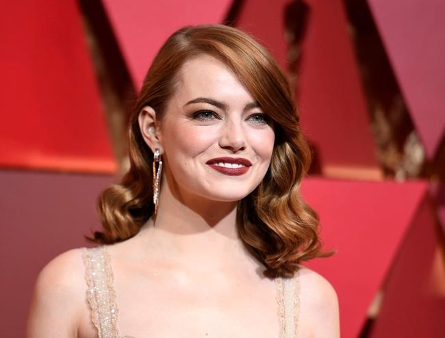 Emma Stone says male co-stars have helped her get equal pay | iNFOnews.ca