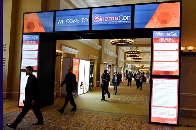 Movie theatre owners, studios and stars convene at CinemaCon | iNFOnews.ca