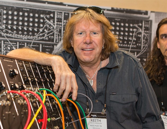 Keith Emerson of Emerson, Lake and Palmer dies at 71 | iNFOnews.ca CP36707021