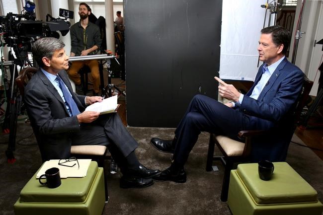 ABC makes unusual decision to release all of Comey talk | iNFOnews.ca