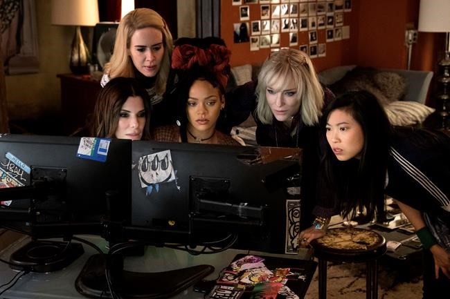 'Ocean's 8' opens with franchise-best $41.5M to top weekend | iNFOnews.ca