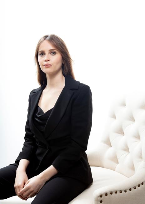 Felicity Jones strives to do justice to Ginsburg in film | iNFOnews.ca Felicity Jones strives to do justice to Ginsburg in film | iNFOnews.ca
