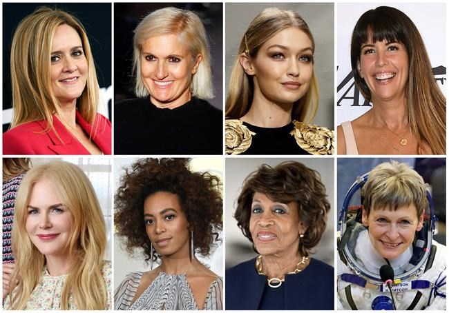 Revolutionaries to supernovas: Glamour names women of 2017 | iNFOnews.ca