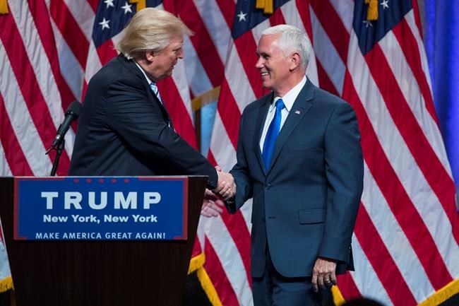 Trump presents 'partner' Pence, but no doubt who's the star | iNFOnews.ca Trump presents 'partner' Pence, but no doubt who's the star | iNFOnews.ca