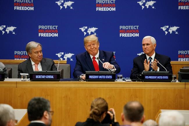Trump condemns religious persecution amid refugee squeeze | iNFOnews.ca