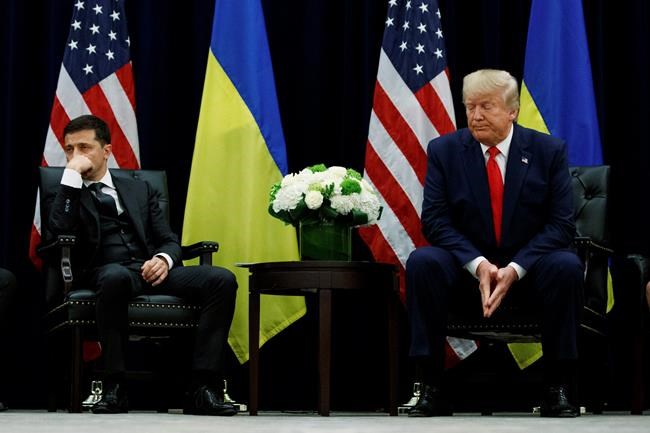 Ukrainian leader bristles at release of Trump transcript | iNFOnews.ca