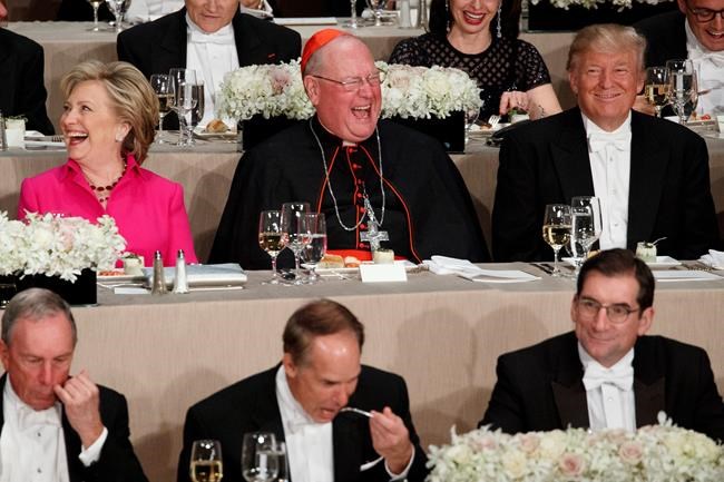 Trump, Clinton trade caustic barbs as roast turns bitter | iNFOnews.ca