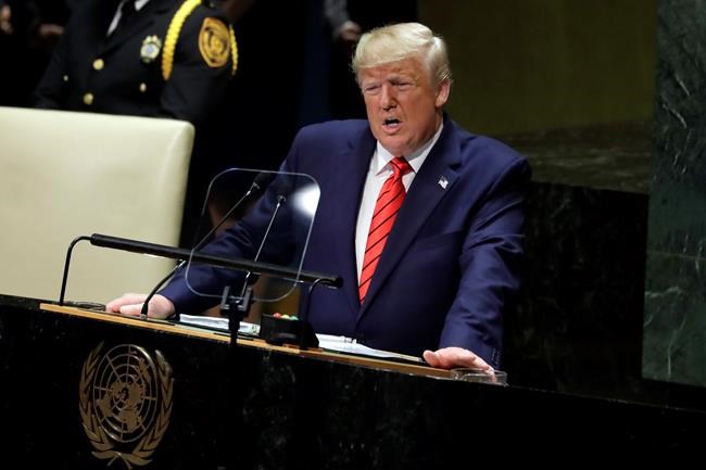 Trump attacks globalism and urges action on Iran at UN | iNFOnews.ca Trump attacks globalism and urges action on Iran at UN | iNFOnews.ca