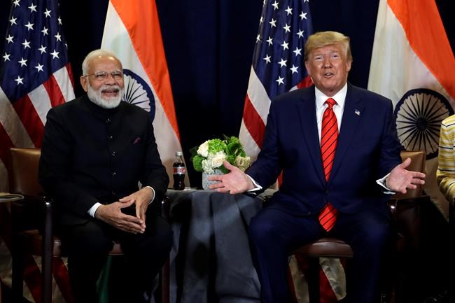 The Latest: Trump suggests 'father of India' title for Modi | iNFOnews.ca