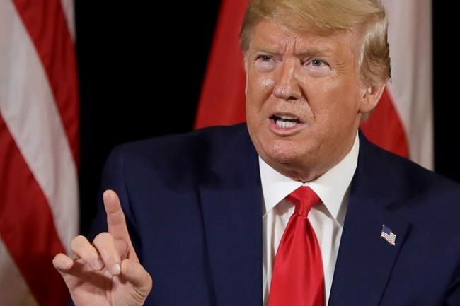 The Latest: Democrats say Trump allegations are impeachable | iNFOnews.ca CP1124693660