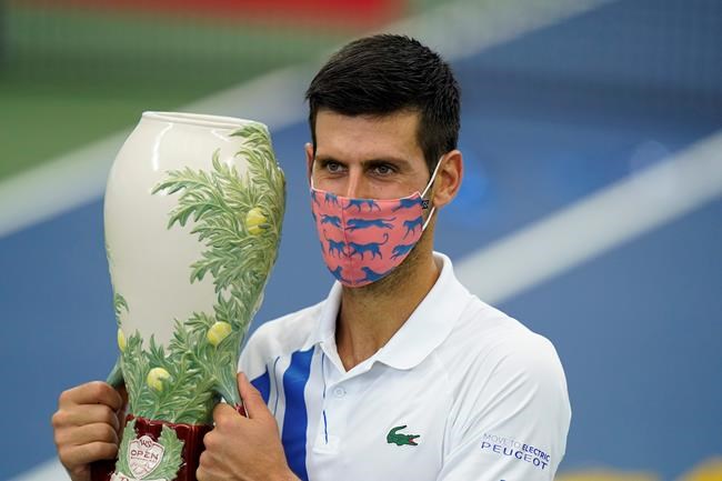 Djokovic wins 35th Masters; hurt Osaka withdraws from final | iNFOnews.ca