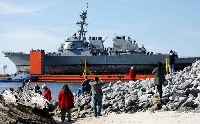 ‘Wall of water’: Lawsuits detail deadly Navy collision | iNFOnews.ca
