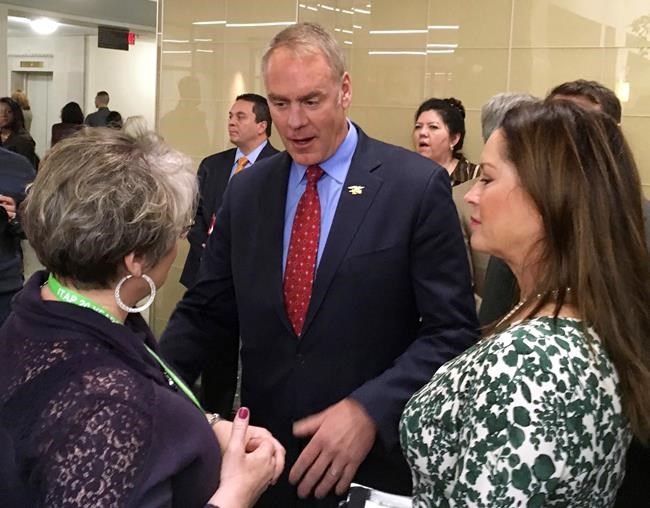 Interior denies wrongdoing involving Zinke's wife, travel | iNFOnews.ca Interior denies wrongdoing involving Zinke's wife, travel | iNFOnews.ca