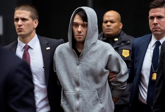 'Pharma Bro' in solitary confinement for alleged phone use | iNFOnews.ca