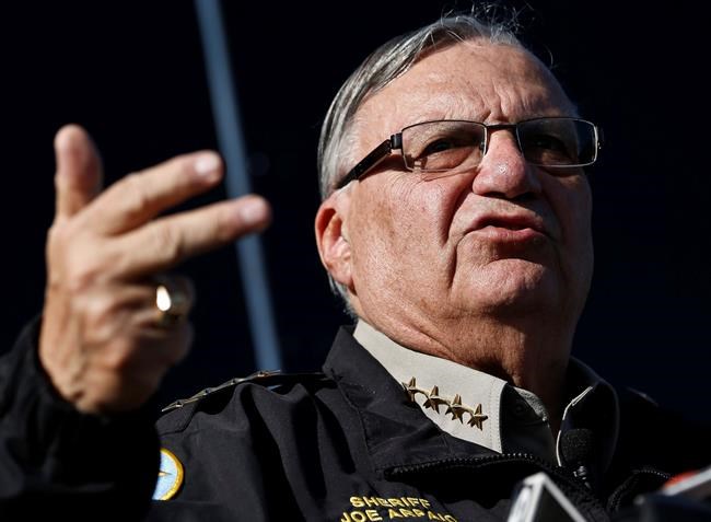 APNewsbreak: Arpaio aides ignored order to halt sweeps | iNFOnews.ca