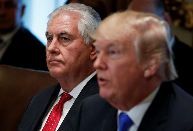 The Latest: Tillerson says US seeks diplomacy with NKorea | iNFOnews.ca