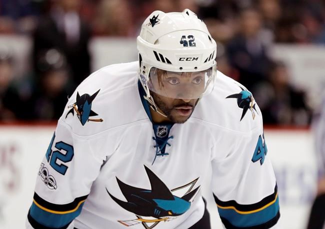 Sharks' Joel Ward says he won't protest during anthem | iNFOnews.ca Sharks' Joel Ward says he won't protest during anthem | iNFOnews.ca