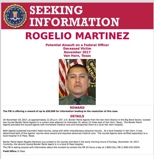 FBI: Probe shows no evidence of attack in border agent death | iNFOnews.ca