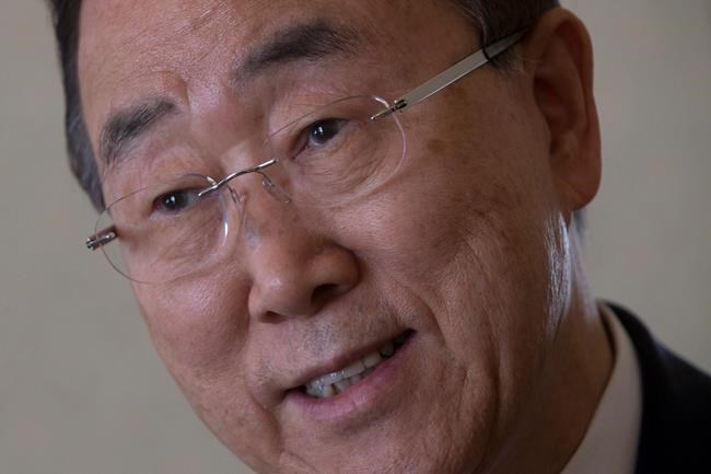 Former UN Secretary-General Ban Ki-moon speaks at forum | iNFOnews.ca