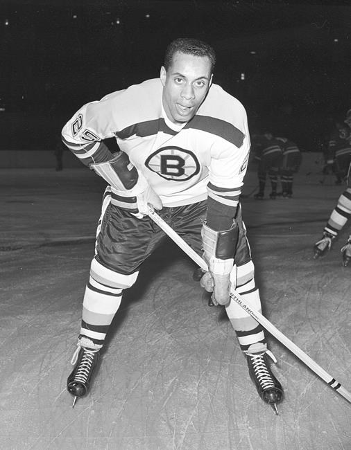 Boston honours hockey pioneer Willie O'Ree | iNFOnews.ca Boston honours hockey pioneer Willie O'Ree | iNFOnews.ca