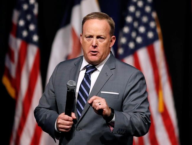 Sean Spicer to help raise funds for Sen. Warren's challenger | iNFOnews.ca