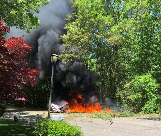 World War II-era plane crashes in wooded area, killing pilot | iNFOnews.ca