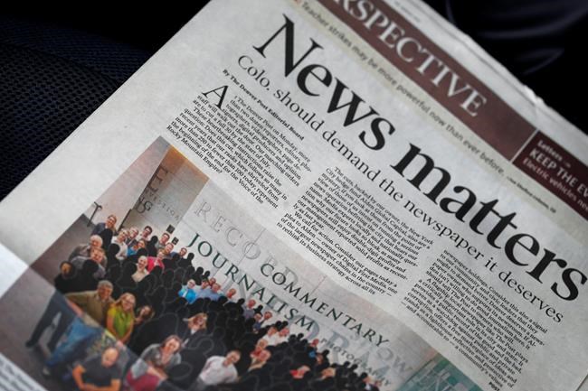 3 top figures at Denver Post, including former owner, quit | iNFOnews.ca
