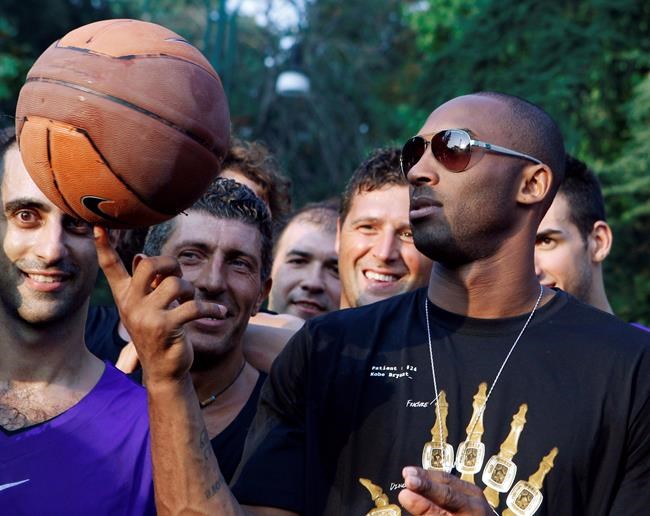 Italian town where Bryant played as a kid mourns - again | iNFOnews.ca