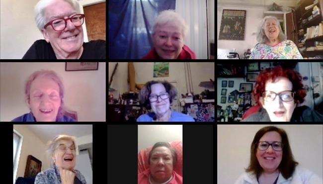 NYC seniors find lighter side of pandemic in comedy class | iNFOnews.ca