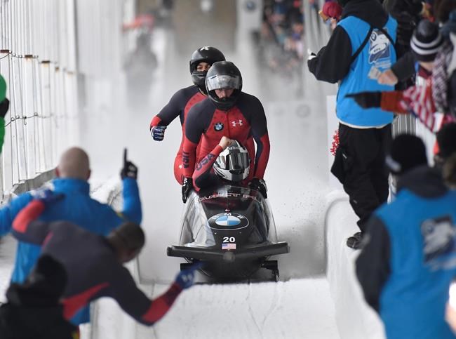 Canada's Justin Kripps wins a World Cup four-man bobsled race in Lake Placid | iNFOnews.ca CP167878032
