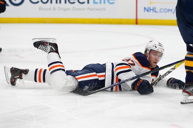 Eichel's penalty-shot goal seals Sabres 3-2 win over Oilers | iNFOnews.ca CP849155757