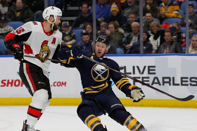 2nd period surge leads Sabres over Senators 3-2 | iNFOnews.ca
