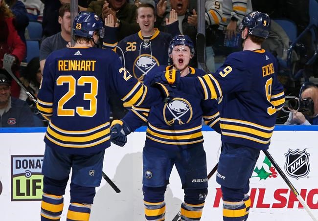 Sabres beat Canadiens 3-2 for 8th straight win | iNFOnews.ca Sabres beat Canadiens 3-2 for 8th straight win | iNFOnews.ca