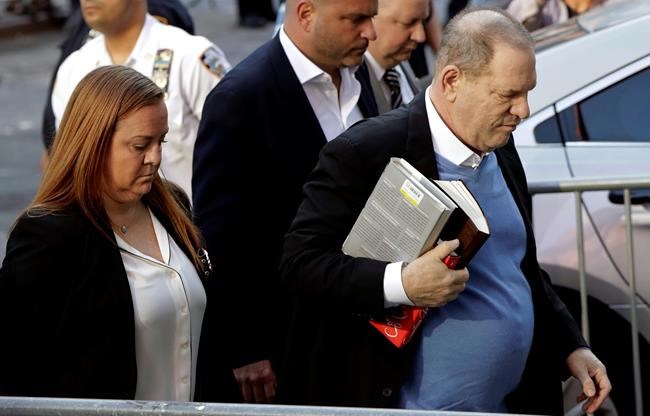 Handcuffed Weinstein faces rape charge in #MeToo reckoning | iNFOnews.ca