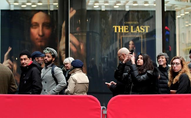 Leonardo da Vinci's Christ painting sells for record $450M | iNFOnews.ca Leonardo da Vinci's Christ painting sells for record $450M | iNFOnews.ca