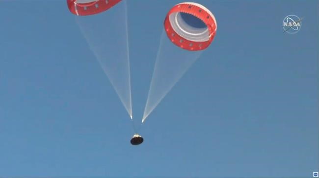 Boeing: Pin problem caused parachute issue in capsule test | iNFOnews.ca