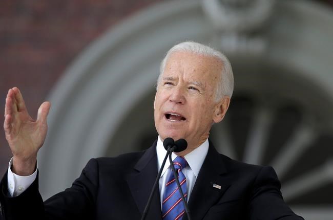 Biden on 2020: 'not sure it's the appropriate thing' to do | iNFOnews.ca