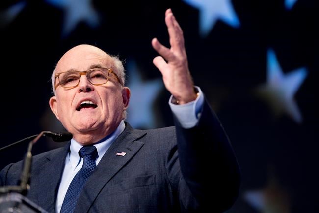 The Latest: Giuliani downplays idea of Trump self-pardon | iNFOnews.ca