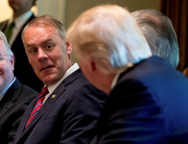 The Latest: Dem wants Zinke apology over 'loyalty' comment | iNFOnews.ca The Latest: Dem wants Zinke apology over 'loyalty' comment | iNFOnews.ca