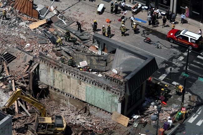 $95.6M awarded to Philadelphia building collapse survivor | iNFOnews.ca