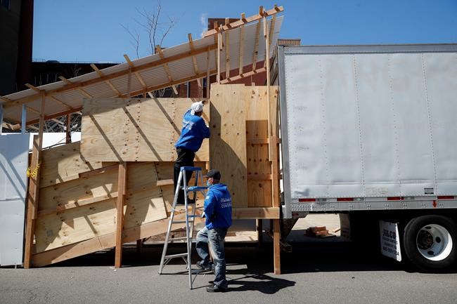 Virus deaths slow in places, but British premier gets worse | iNFOnews.ca