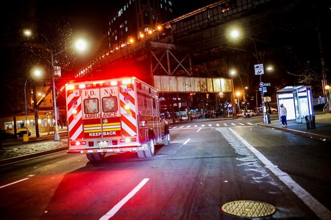'You hear the cries': Virus toll haunts a New York paramedic | iNFOnews.ca