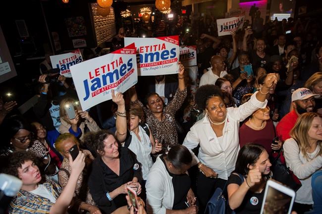 Letitia James wins primary for New York attorney general | iNFOnews.ca