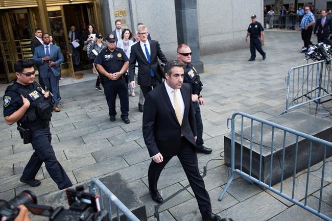 More dirt on President Trump? Cohen's lawyer suggests so | iNFOnews.ca
