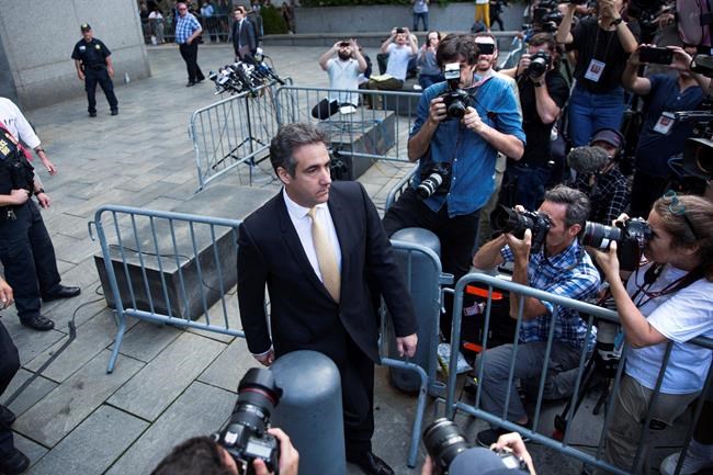 Timeline: From 'nothing to see here' to Cohen's guilty pleas | iNFOnews.ca