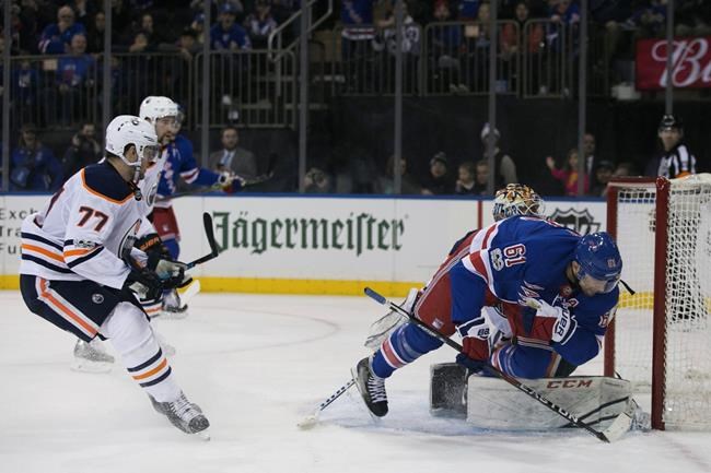 Rangers defeat Oilers 4-2, win 6th straight game | iNFOnews.ca