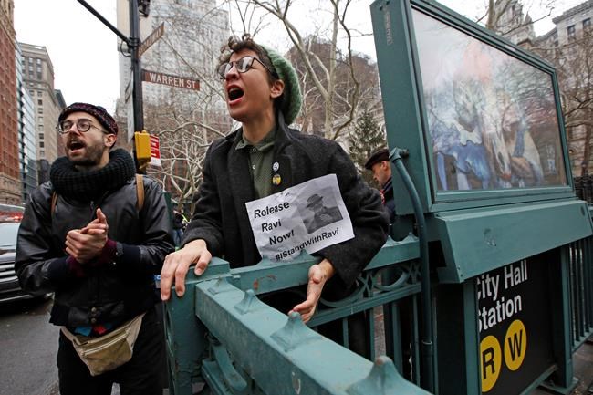 News of activist's detention leads to NYC supporter arrests | iNFOnews.ca News of activist's detention leads to NYC supporter arrests | iNFOnews.ca